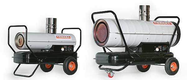 Дизельные тепловые пушки с отводом Aurora Дизельные тепловые пушки с отводом Aurora